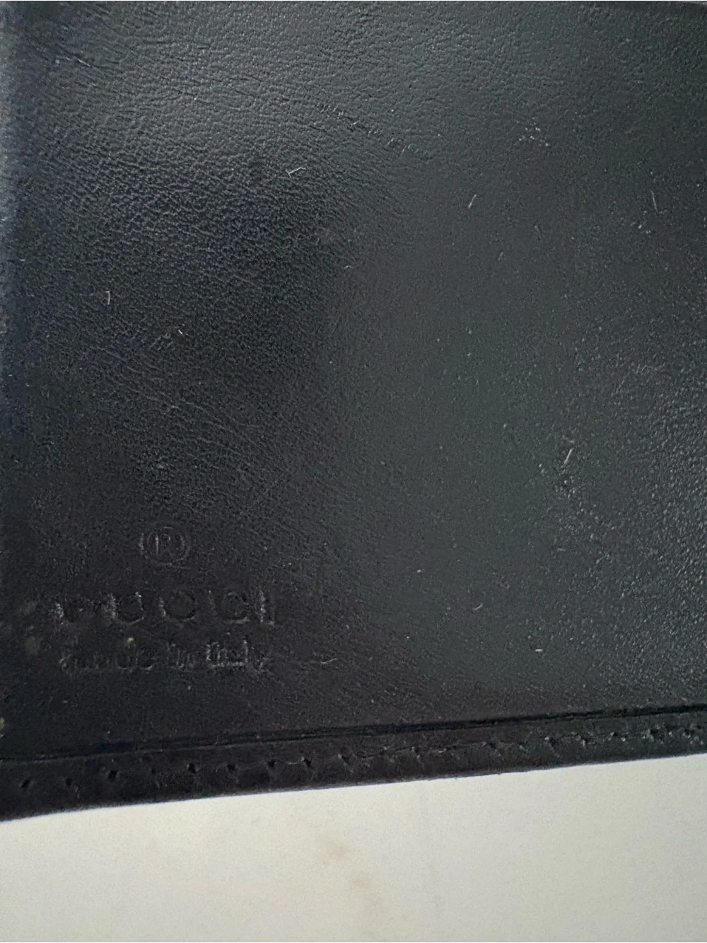 Gucci Black GG Monogram Small Wallet with Silver Tone Hardware - Picture 5 of 6